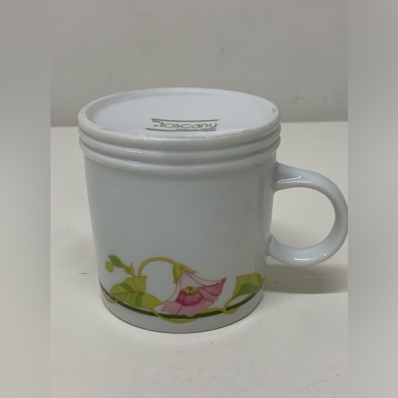 Vtg Discontinued Toscany Collection Portsmouth Japan Morning Glory Coffee Mug - Picture 9 of 12